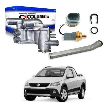 Imagem de Carcaça Termostática Alumínio Saveiro Cross 1.6 2009 A 2013 - Columbia