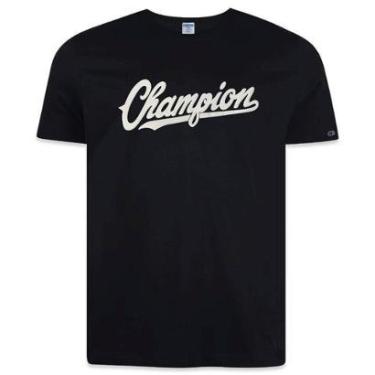 Imagem de Camiseta Manga Curta Champion Signature Vintage Silk Verde-Masculino