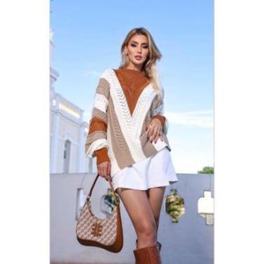 Imagem de Poncho Ponto V-Feminino