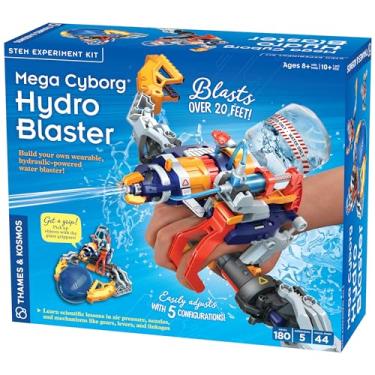 Imagem de Thames & Kosmos Mega Cyborg Hydro Blaster - Kit STEM de Robótica - Jato de Água - 180 Peças de Plástico - Criança e Adulto