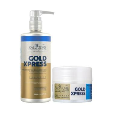 Imagem de Kit Gold Xpress Completo - Salvatore Hair Pro