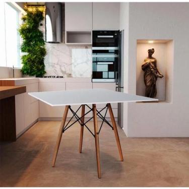 Imagem de Mesa de Jantar Eames Eiffel 77cm Entrega Rápida Full - Império Roma, B