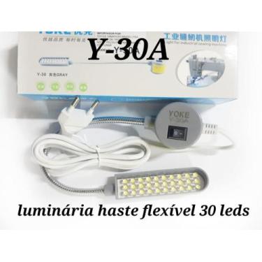 Imagem de Luminária Com 30 Leds  Haste Flexível Imã -autovolt/bivolt- - Yamata, 