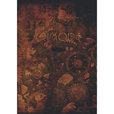 Imagem de Grimoire: RPG Journal Mixed Paper: Ruled Graph Hex. For Role Playing Gamers & RPG Masters. Record Parties Strategies Maps Plans. 7x10 100 Pages. Vintage Book Steampunk