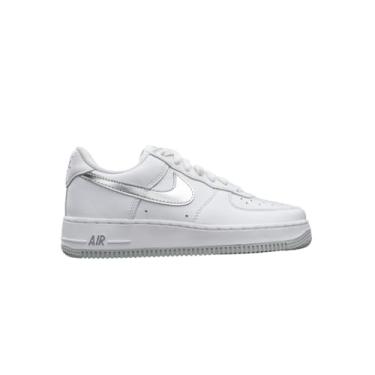 Imagem de Nike Air Force 1 Low White Black DH7561-102 Masculino, Branco/Vela/Team Red, 11