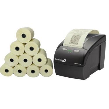 Imagem de Bobinas Térmicas 80X40 Metros Pdv Amarela Ecf Caixa Com 30 - Norris Ga