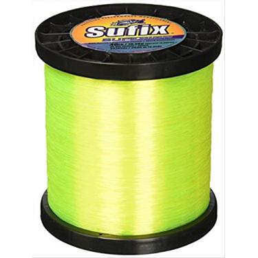 Imagem de Sufix Linha de pesca de tamanho superior do carretel (amarelo, 36 kg)