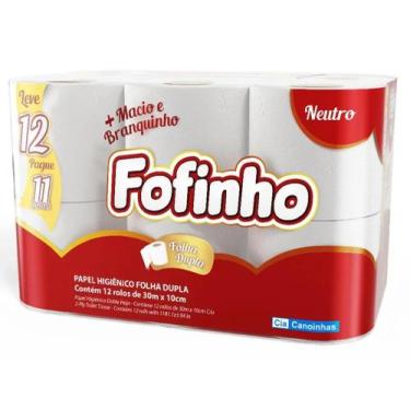 Imagem de Papel higienico fofinho fd 30m 12rl