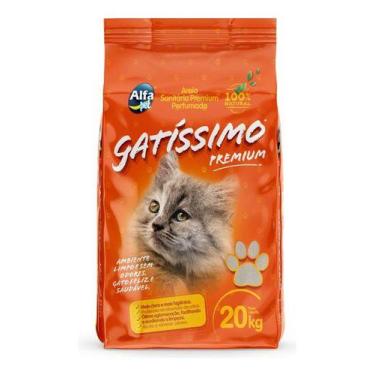 Imagem de Areia gatissimo 20kg - ALFA PET