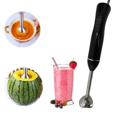 Imagem de Processador Misturador Mixer Mão Alimentos Portatil Batedor 110V - New