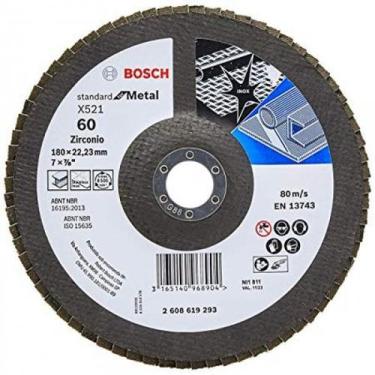 Imagem de Lixa Flap Disc standard 180 x 22 GR. 60  2608.619.293  Bosch