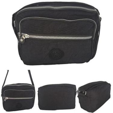 Imagem de Bolsa Transversal Feminina Em Tactel 801 - Plat1