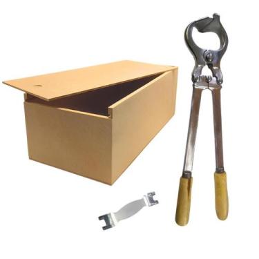 Imagem de Alicate Castrador Burdizzo 48cm c/ Caixa MDF - Limed