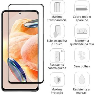 Imagem de Película de Vidro  3D Para Redmi Note 12 Pro 4G Tela De 6,67 Polegadas