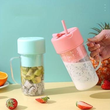 Imagem de Mini Liquidificador Portátil Shake Whey Vitamina Squeeze - Wincy Brasi