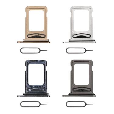 Imagem de Risidamoy Suporte para cartão SIM Dual 4 cores para iPhone 12 PRO MAX substituição para iPhone 12 Pro Slot SIM prata grafite azul pacífico ouro com conjunto ejetor A2341 A2406 A2407 A2408 A2342 A2410