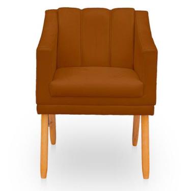 Imagem de Poltrona Cadeira para Sala Confortável e Moderna Mila Suede - BelarSto