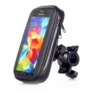 Imagem de Suporte Capa Celular Gps 6.6 Moto Bike 360º Prova D' Água - KNUP ITBLU
