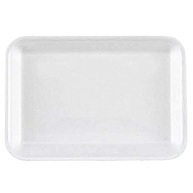 Imagem de Bandeja Isopor 21cm x 14cm x 1,8cm Copobras CRL2 com 100 Unidades