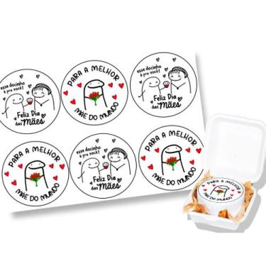 Imagem de Papel Arroz comestível para mini bolo bento cake  9,5 Cm Redondo festa