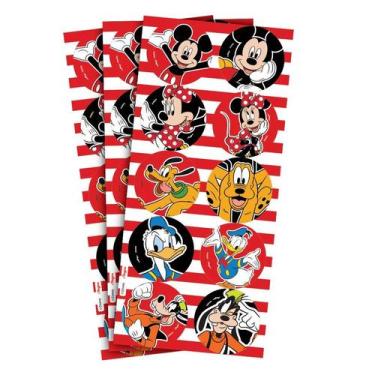 Imagem de Adesivo Redondo Festa Mickey Mouse 30 Unidades Regina Rizzo