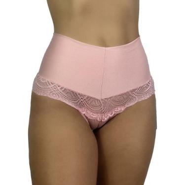 Imagem de Kit 2 Calcinha Feminina Cintura Alta Yara Pós Parto  408 - La Belle Ce