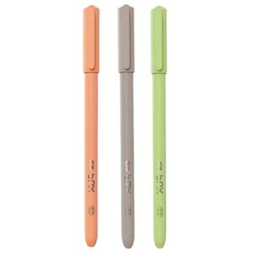 Imagem de Caneta Esferográfica 0.7mm BPX Ponta Fina Escrita Macia CiS, KIT 3 (MR