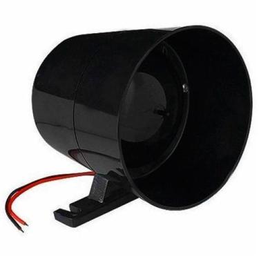 Imagem de Sirene Piezo Alta Potência Glk Eletrônica Gk-10 - 1 Tom - Glk sirenes