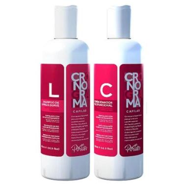 Imagem de Portier Shampoo e Condicionador Cronograma Capilar 500ml