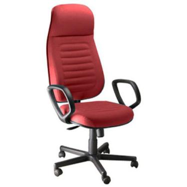 Imagem de Cadeira Presidente com Espaldar Alto Linha Blenda Vermelho - Design Of