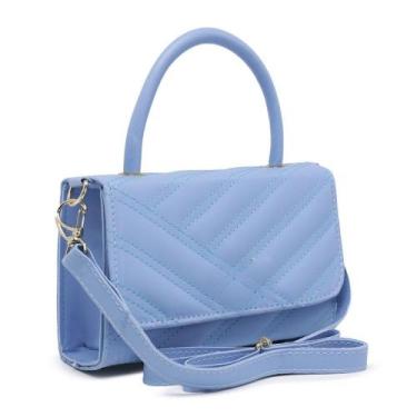 Imagem de Bolsa Luxo Feminina  - sem marca, Azul
