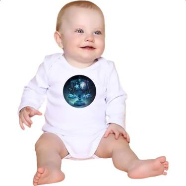Imagem de Body intantil Signo de Libra placa de luxo - Alearts, P