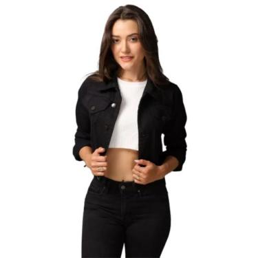 Imagem de Jaqueta Feminina Preta Outono e Inverno - Abafarto, G, Preto