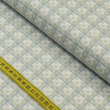 Imagem de Tecido Estampado para Patchwork - Borboletando : Xadrez Borboletando A