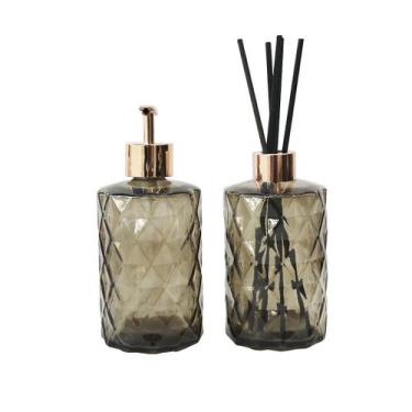 Imagem de Kit difusor e porta sabonete líquido de vidro 330ml - FWB, FUMÊ