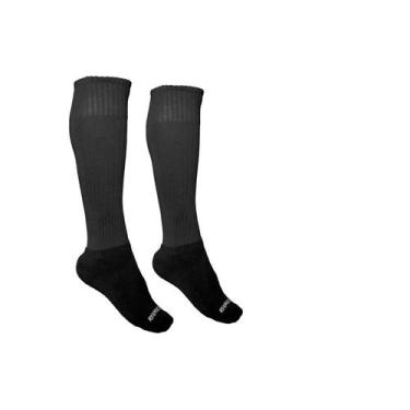 Imagem de Meia Futebol Canelada Pro PRETO G - POKER, Preto, UN