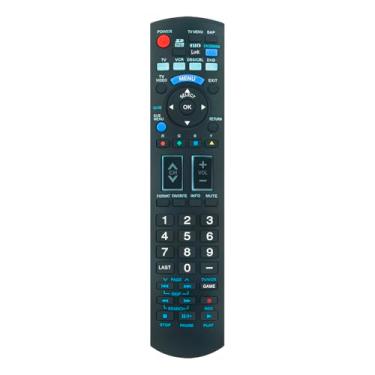 Imagem de Controle remoto de substituição N2QAYB000294 compatível com Panasonic Viera TH-42PZ80Q TH-50PZ80Q TH-42PZ80 TH-50PZ80 TH-46PZ80 TH-42PZ80U TH-46PZ80U TH-50PZ80U Plasma TV HDTV