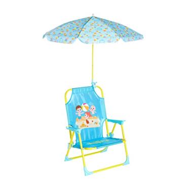 Imagem de Idea Nuova Cadeira de praia infantil Cocomelon com guarda-chuva