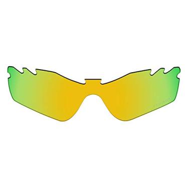 Imagem de Lentes de substituição OOWLIT compatíveis com óculos de sol Oakley Radar Path Ventilado, 24k Combine8™ Polarized, One Size