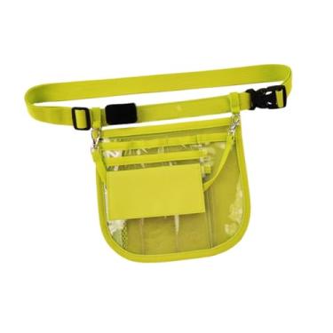 Imagem de YIJU Pochete de enfermeira para mulheres, suprimentos profissionais de enfermagem, ferramenta de enfermeira, bolsa de cinto, Verde