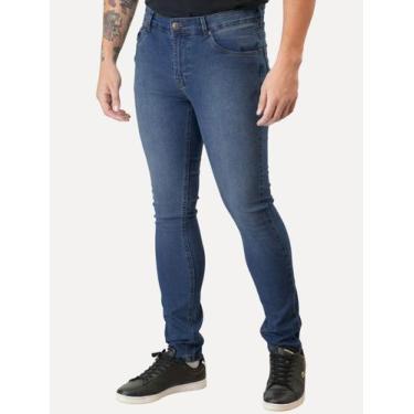 Imagem de Calça Guess Masculina Jeans Skinny Blue, 42