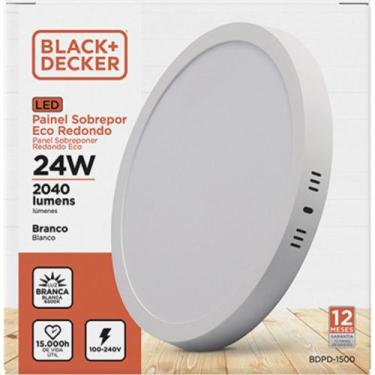 Imagem de Luminaria Led Sob Red 24W 6500K 29Cm B_D Eco - BLACK & DECKER