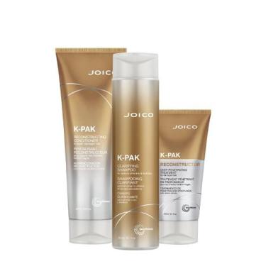 Imagem de Kit Joico K-PAK Reconstrutor Deep Clarifying Home Care (3 produtos)