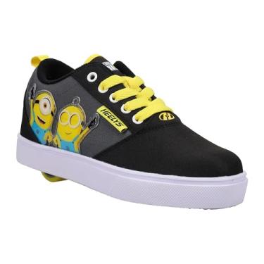 Imagem de HEELYS Tênis masculino Pro 20 Minions com salto com rodas, Preto/Amarelo, 41