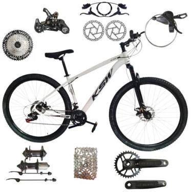 Imagem de Bicicleta Aro 29 Ksw Xlt 100 Aluminio 12 Velocidades Freio Disco Hidra