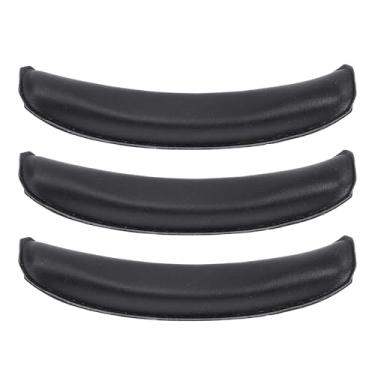 Imagem de 3PCS Fone de Ouvido Pad para a Cabeça da Cabeça para W820NB W820NB PLUS, Almofada de Bandeira de Couro Macio de Proteína, Fone de Ouvido, Parte de Reparo do Fone (Preto)