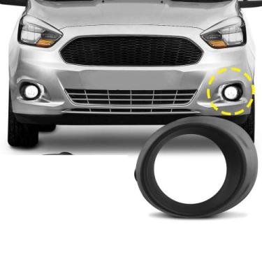 Imagem de Grade Moldura Farol Milha Lado Esquerdo Ford Ka Hatch Ka+ Sedan 2015 2