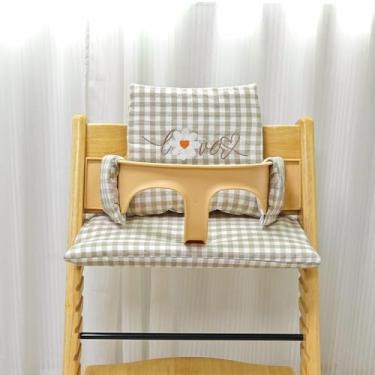 Imagem de Almofada para cadeira de jantar Baby Elephant Almofada portátil antiderrapante para sair Acessórios para cadeira de crescimento para comer para bebês, LittleDaisy, uma peça