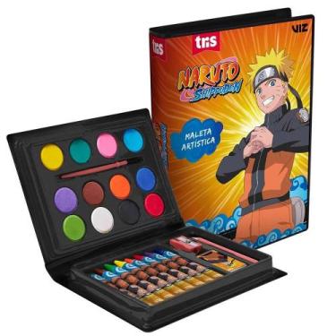 Imagem de Maleta Artistica Naruto 24 Pcs - Tris 613192