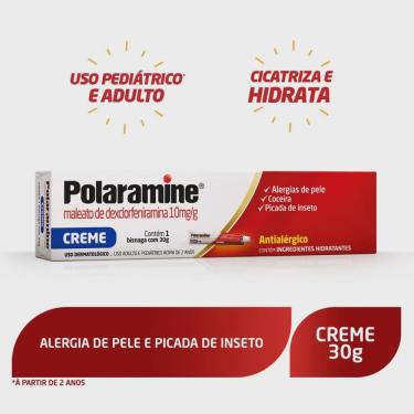 Imagem de Antialérgico polaramine creme 10MG bisnaga 30G